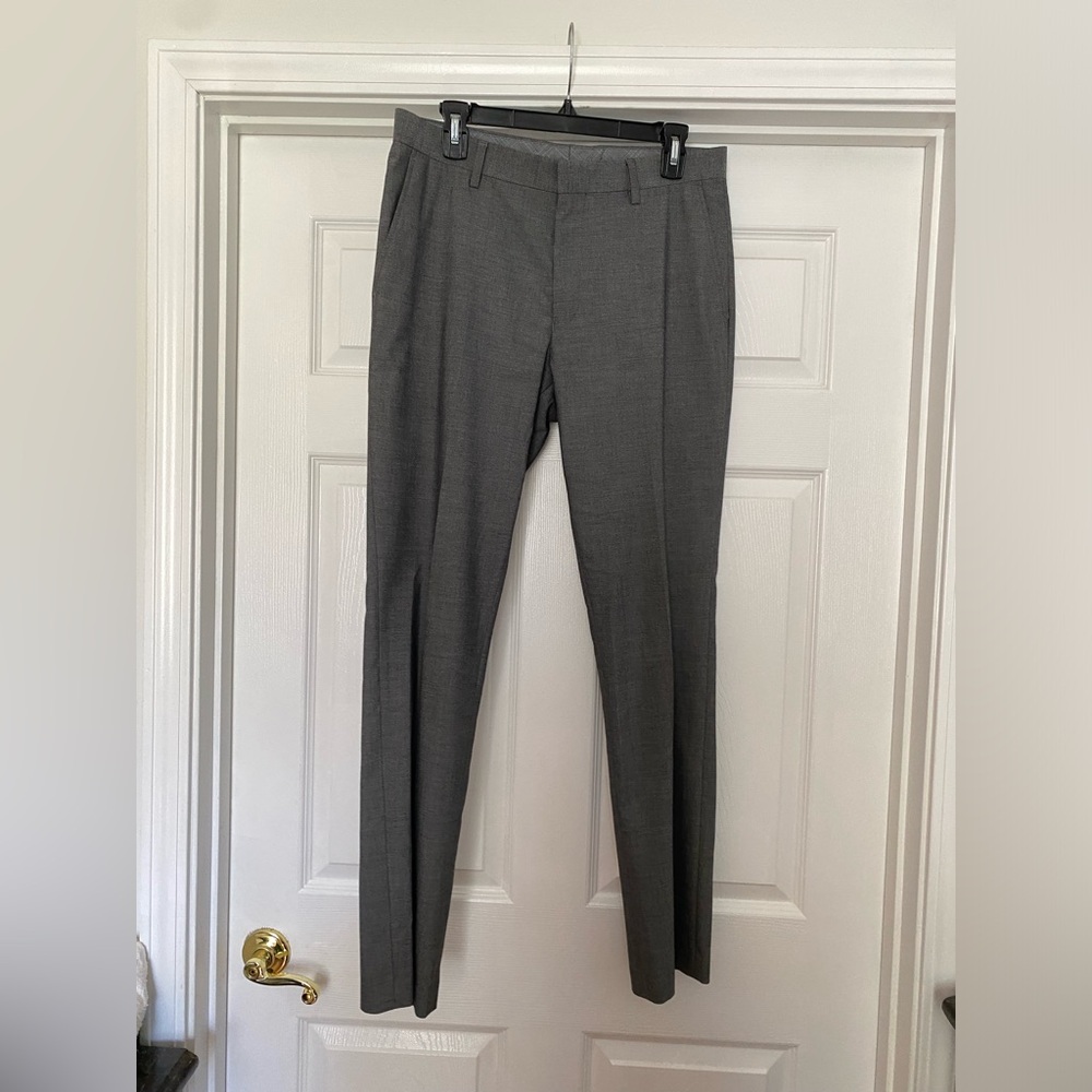 Murano Gray Mens Formal Dress Pants
